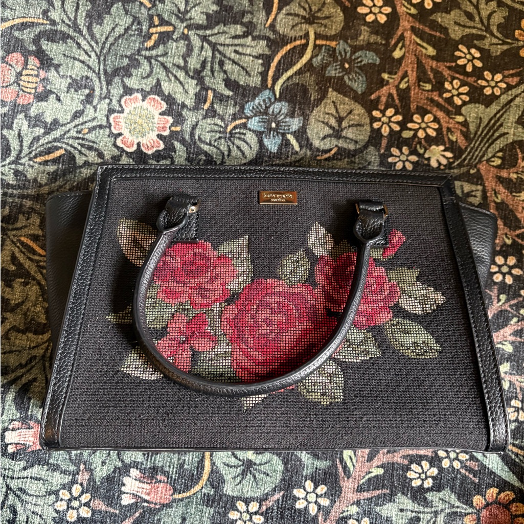 Kate Spade Ny Cross-Stitch Crossbody Satchel Bag
